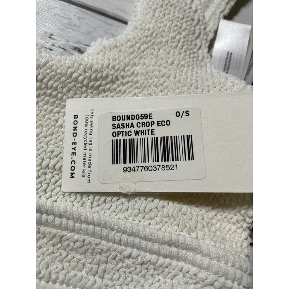 BOUND by Bond-Eye The Sasha Cutout Bikini Top optic white - Picture 9 of 9